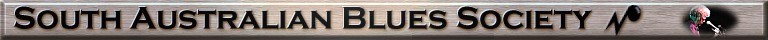 South Australian Blues Society Banner